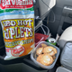 Illustration for article titled Lunch in the work truck. Chips on sandwich.